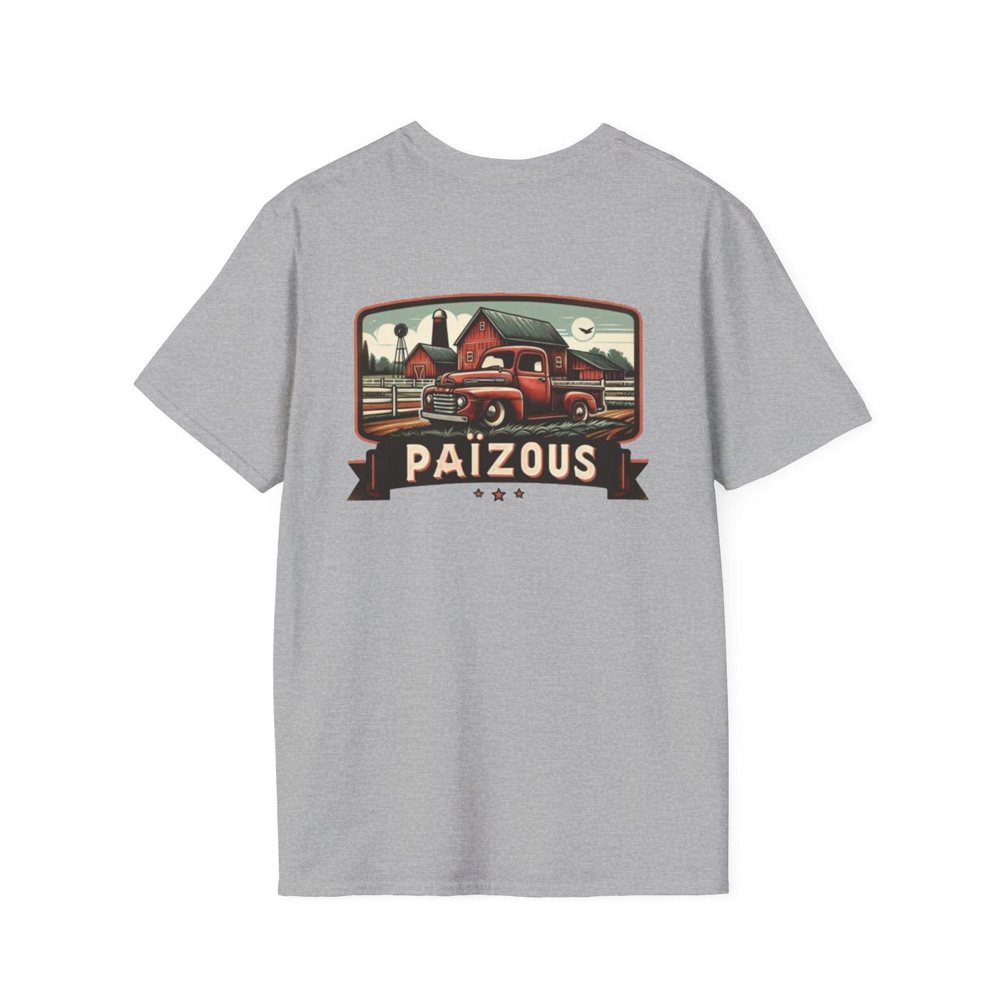 T-Shirt Unisexe à manches courtes "Païzous"