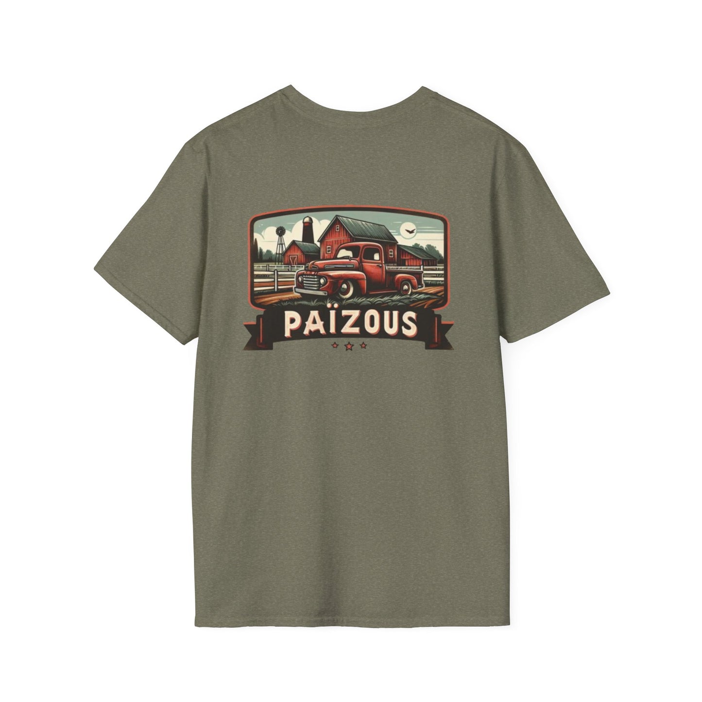 T-Shirt Unisexe à manches courtes "Païzous"