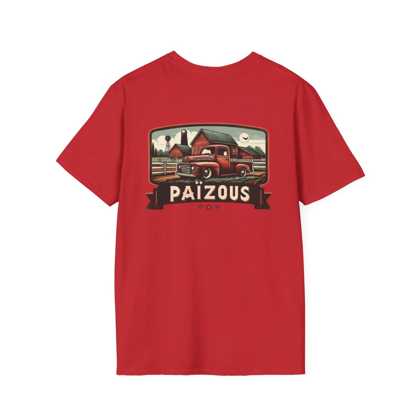 T-Shirt Unisexe à manches courtes "Païzous"