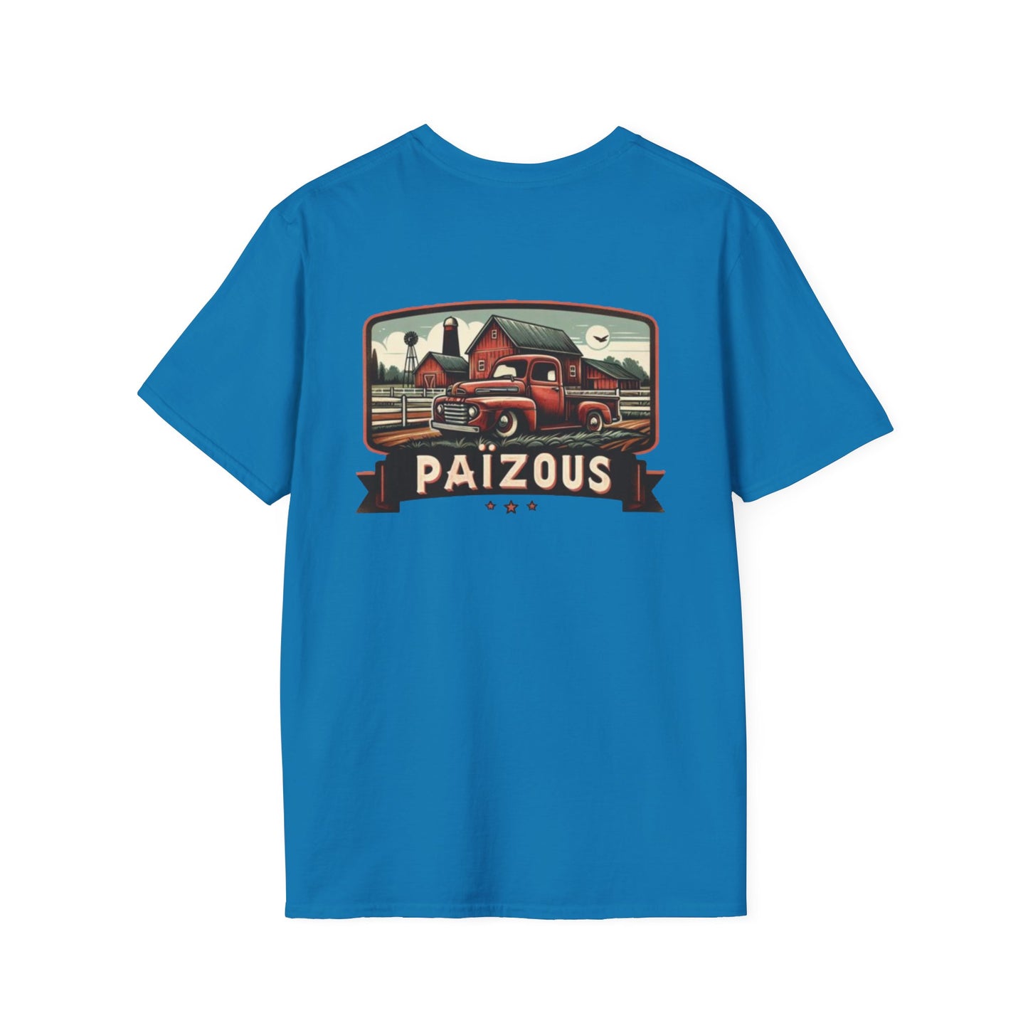 T-Shirt Unisexe à manches courtes "Païzous"